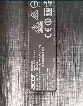 Ноутбук ACER 17.3" Aspire f5-771 (i5-7200u 4*2.5, DTX 950 4Gb.M2 128Gb. HDD 1TB) Київ