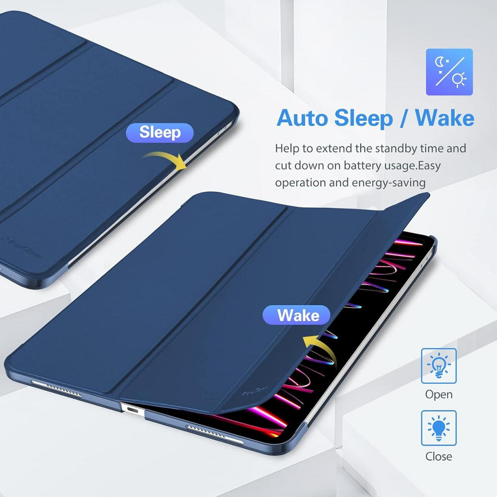 Фирменный защитный чехол Procase для Apple iPad Pro 12.9 2022/2021/2020/2018 (6th/5th/4th/3rd Generation) Днепр - изображение 4