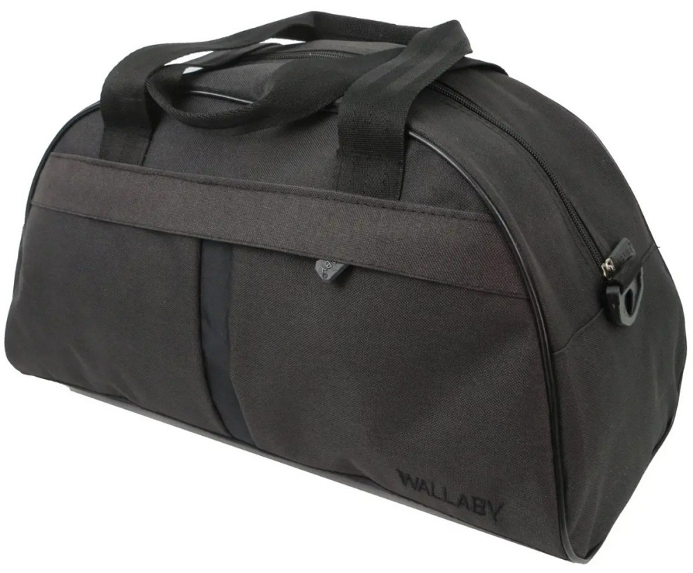 Сумка дорожная Wallaby 213 25х43 черная Киев - изображение 2