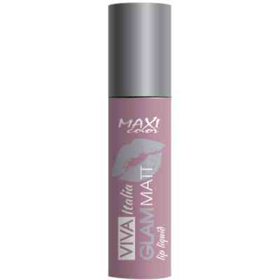 Помада для губ Maxi Color Viva Italia Glam Matt Lip Liquid 10 (4823097114773) Винница