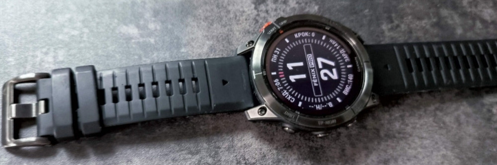 Смарт-Часи Garmin Fenix 7 PRO Solar 47mm Київ - фото 2