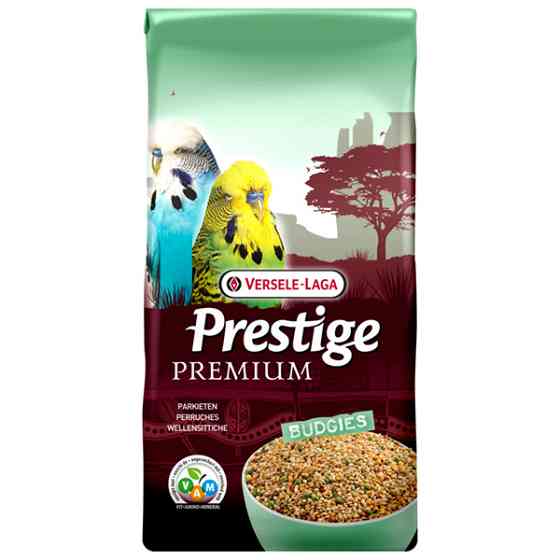 Versele-Laga Prestige Premium Вudgies ВЕРСЕЛЕ-ЛАГА ПРЕСТИЖ ПРЕМІУМ ПАПУЖКА повнораціонний корм для хвилястих папуг Київ