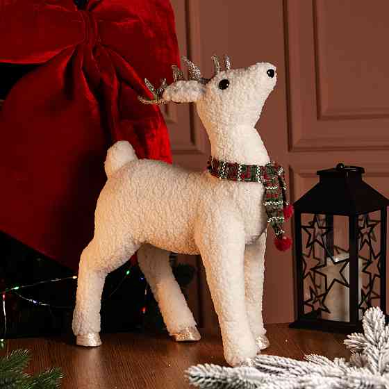 Новорічна фігура Олень іграшка під ялинку 40×13×48 (см) CR-4-1 Київ