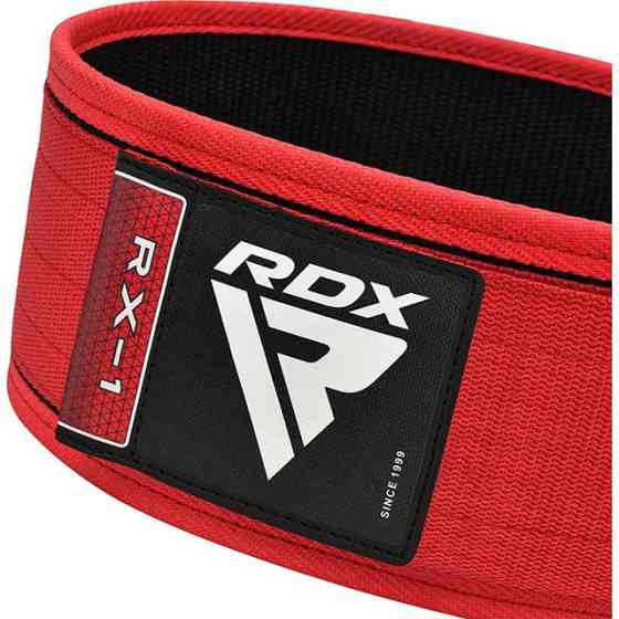 Пояс для важкої атлетики RDX RX1 Weight Lifting Belt RED-S Кам'янське
