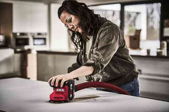 Шліфмашина ексцентрикова акумуляторна безщіткова, SKIL 3746 CA 11071000201 (SR1E3746CA) Одеса