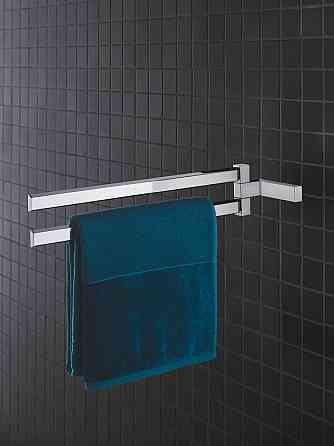Двойной держатель для полотенец Grohe Selection Cube (40768000) Киев