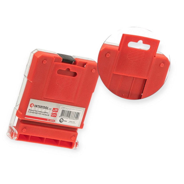 Викрутка з бітами 29 шт CrV прецизійна, пінцет, присоска (кейс) Мукачево - фото 1