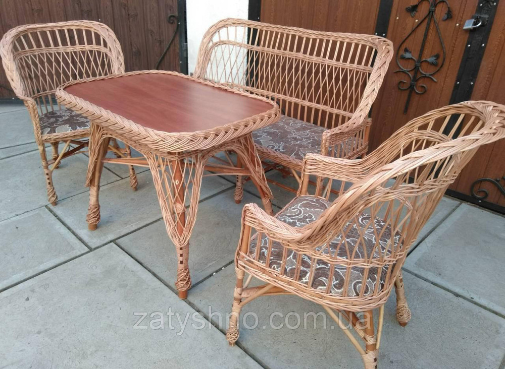 Плетеная мебель для лоджии Киев - изображение 4
