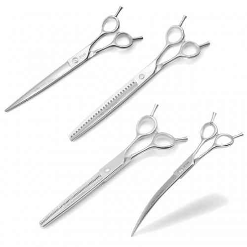 Ножиці Chris Christensen Adalynn Rose для грумінгу 7 дюймів округлі Київ