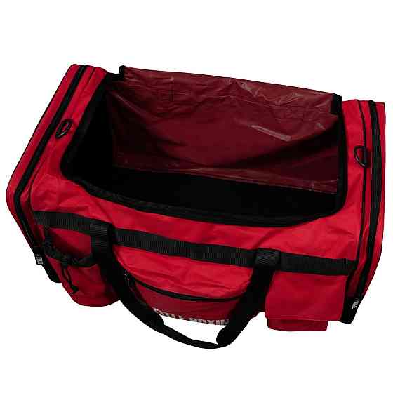 Спортивна сумка TITLE Boxing Deluxe Gear Bag Red (70л.) Каменское