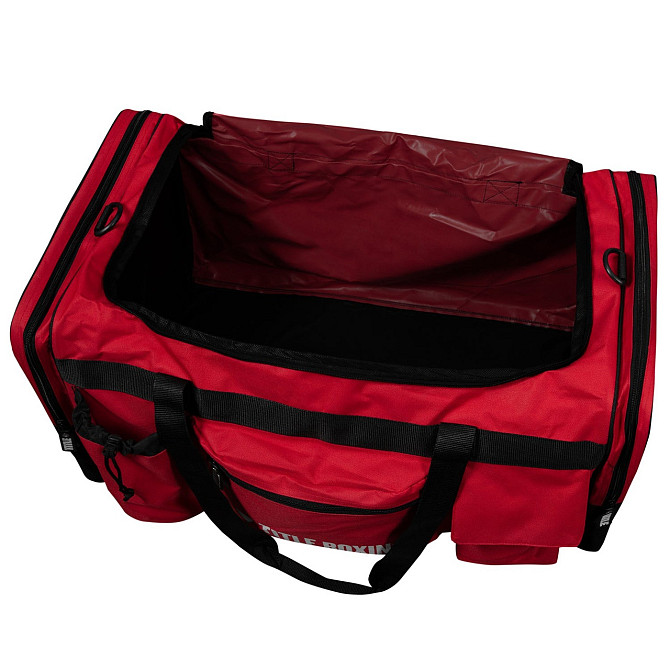 Спортивна сумка TITLE Boxing Deluxe Gear Bag Red (70арк.) Кам'янське - фото 2