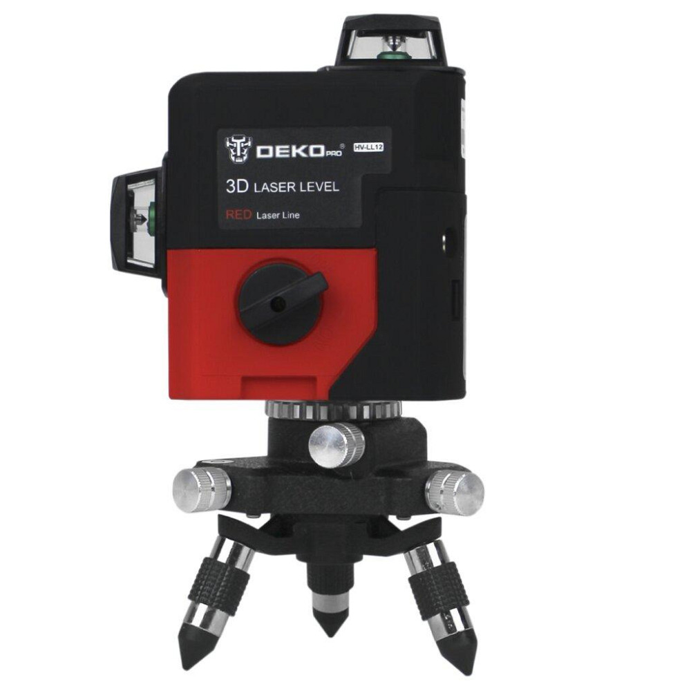 Лазерный уровень 3D DEKO 12164 12 линий Киев - изображение 5