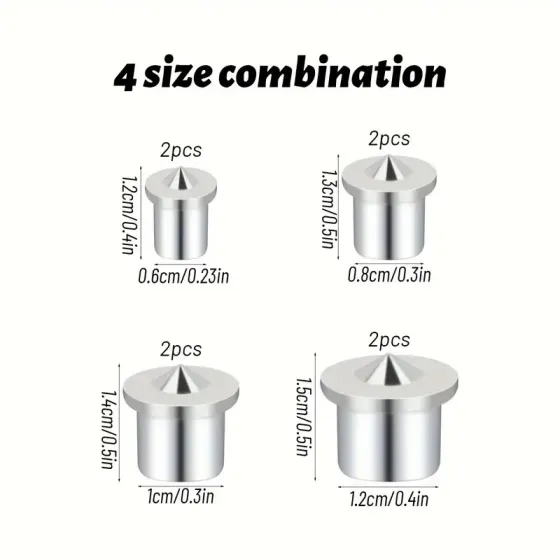 Набор разметчиков для отверстий, 8 шт, стальные метчики Киев