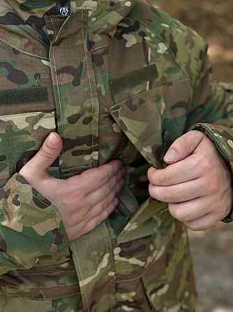 Тактична чоловіча зимова куртка парка Omni-Heat з капюшоном водонепронекна зимова парка мультикам WAR Львів