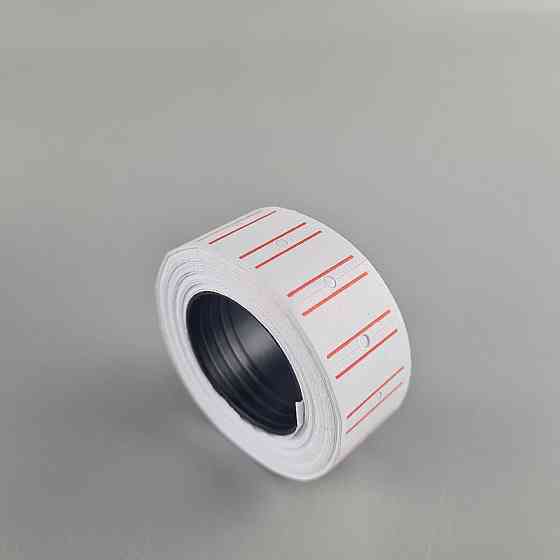 Бумажный ценник для пистолета TM LAU 600шт белый (10 шт) Харьков