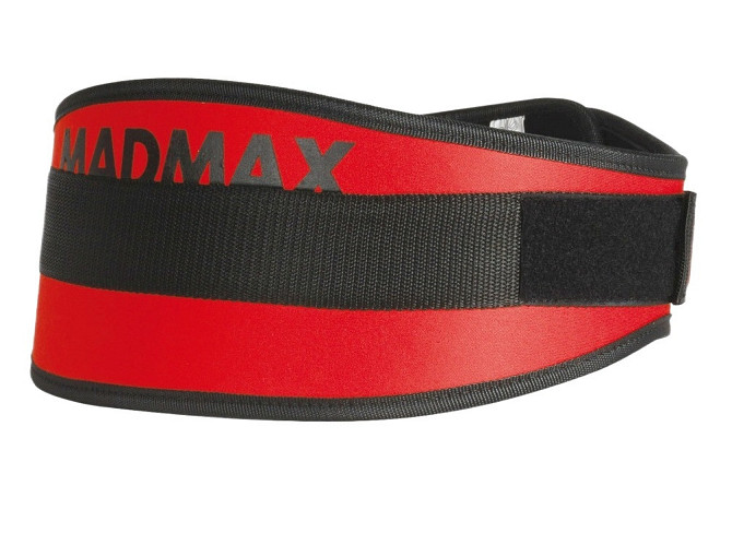 Пояс для важкої атлетики MadMax MFB-421 Simply the Best неопреновий Red XL Кам'янське - фото 1