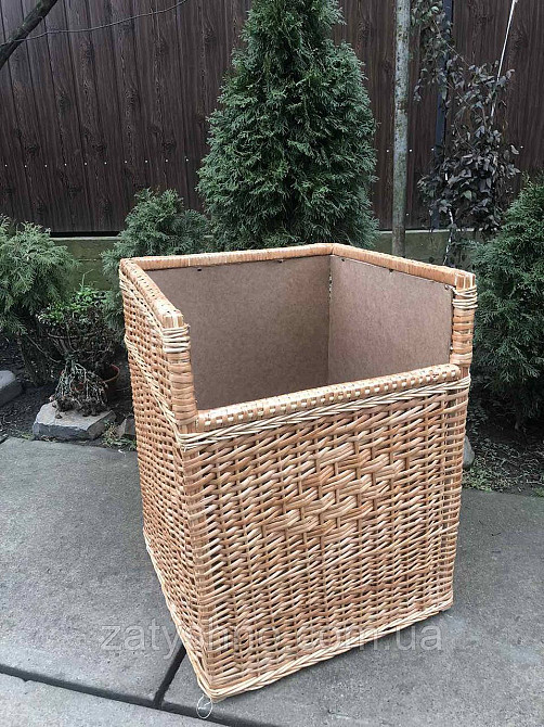Корзина для дров плетеная Киев - изображение 5