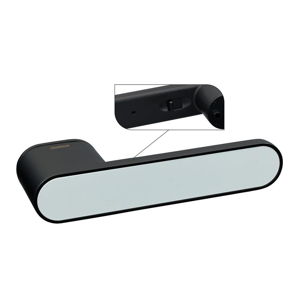 Ручки з магнітним механізмом Gavroche GRclick Black/White чорні з білою вставкою Київ - фото 6