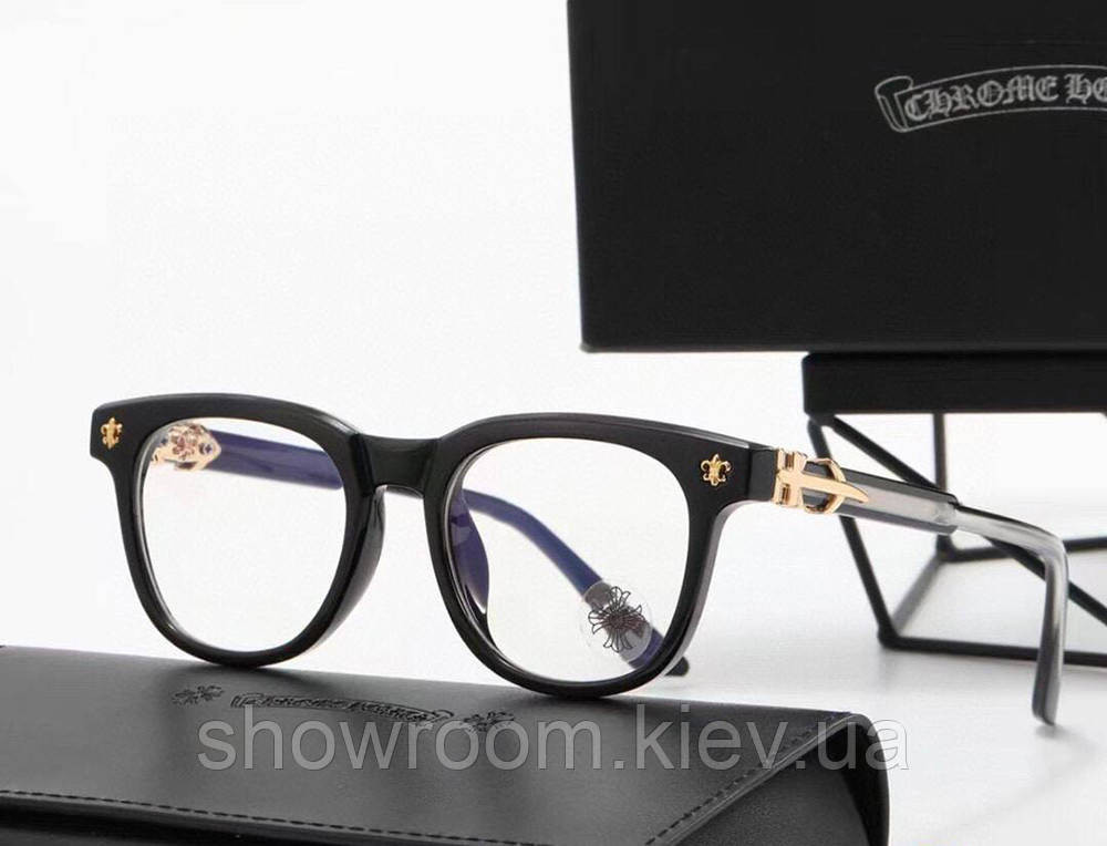 Жіноча брендова оправа Chrome Hearts 6235 gold Київ - фото 1