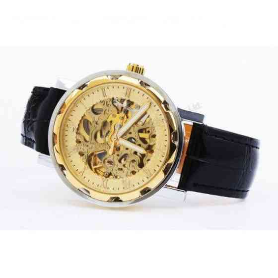 Годинник чоловічий наручний механічний Winner Simple з автопідзаводом Вінниця