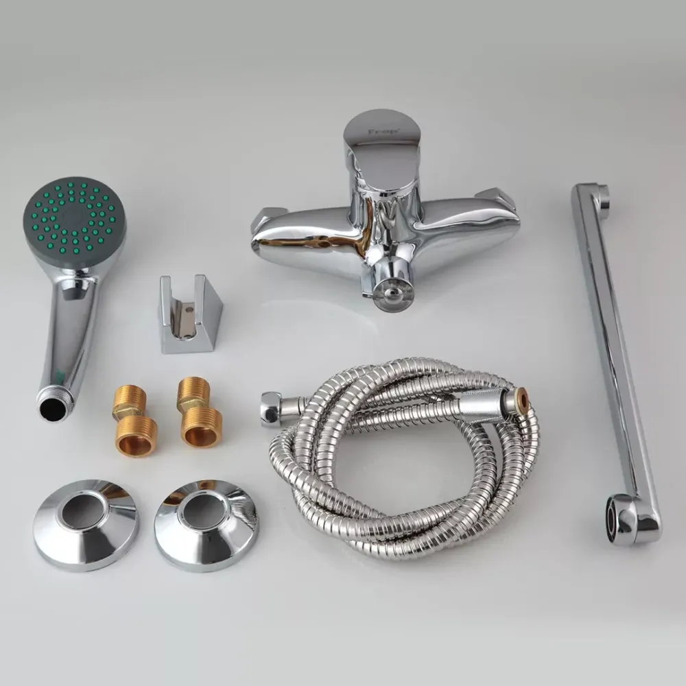 Смеситель для ванны с душевым гарнитуром Frap F22001 хром Киев - изображение 3