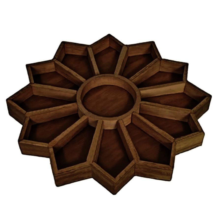 Менажница деревянная 