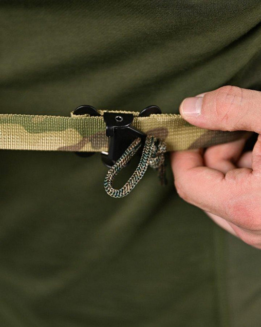 Тактичний ДВУХТІЧНИЙ ремінь мультикам ПП4642 Одеса - фото 4