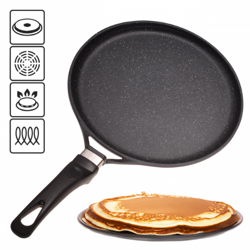 Сковорідка d28см алюміній а/п Black marble 4491 KAMILLE Житомир - фото 10