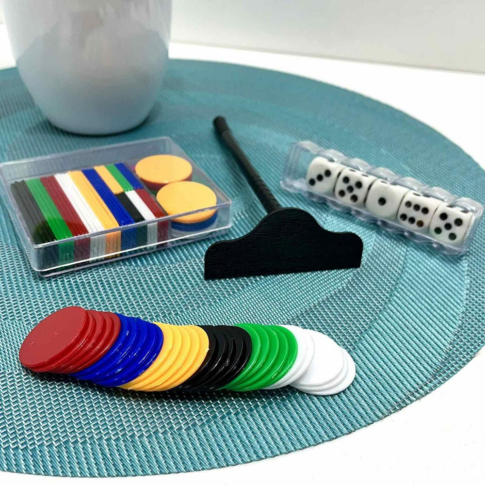 Настільна гра Казино покер рулетка фішки полотно (88130F) Чернігів - фото 3