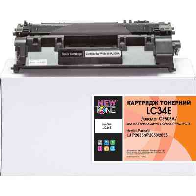 Картридж NewTone для HP LJ P2035/2055 аналог CE505A (LC34E) Винница
