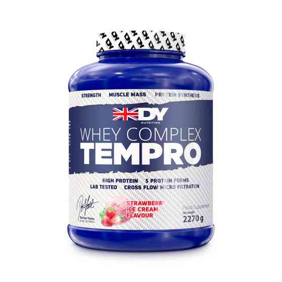 Протеїн DORIAN YATES NUTRITION WHEY TEMPRO PROTEIN COMPLEX 2270 G (STRAWBERRY ICE CREAM) Луцьк