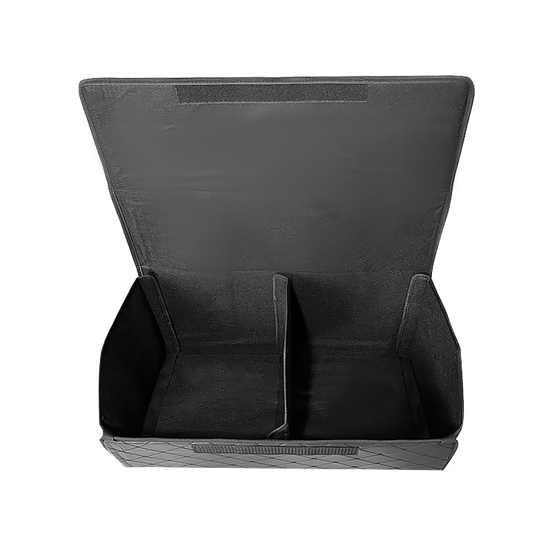 Автомобильный органайзер ZWX-002 Brown-Gold компактный вместительный два отдела для хранения на липучке с ручкой 65*30*30 см Киев - изображение 3