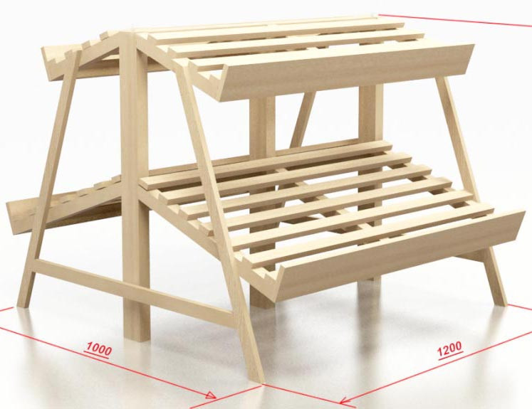 Стойка торговая 