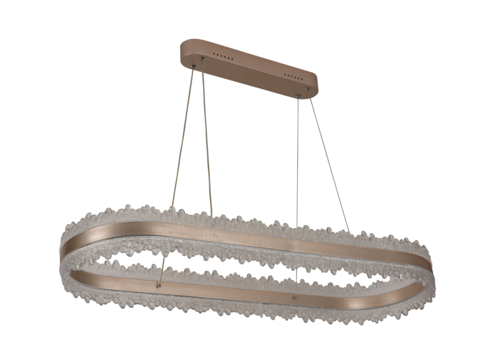 Світлодіодна підвісна люстра QQD9419 Золото Коломыя - изображение 5