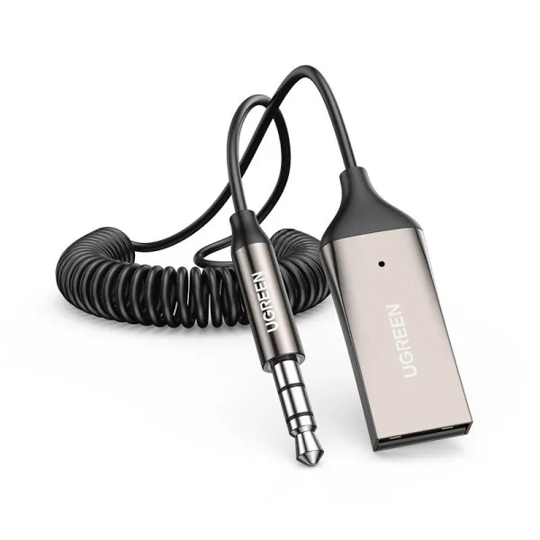 Bluetooth бездротовий ресивер UGREEN CM309 Bluetooth Car Receiver Aux with Mic (Space Gray)(UGR-70601) UGR-70601 Одеса - фото 3