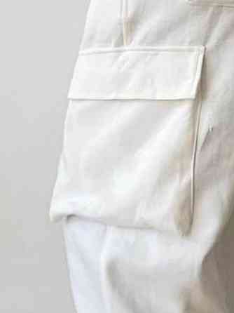 Штани карго жіночі трикотажні Молочний 42/46 Харків