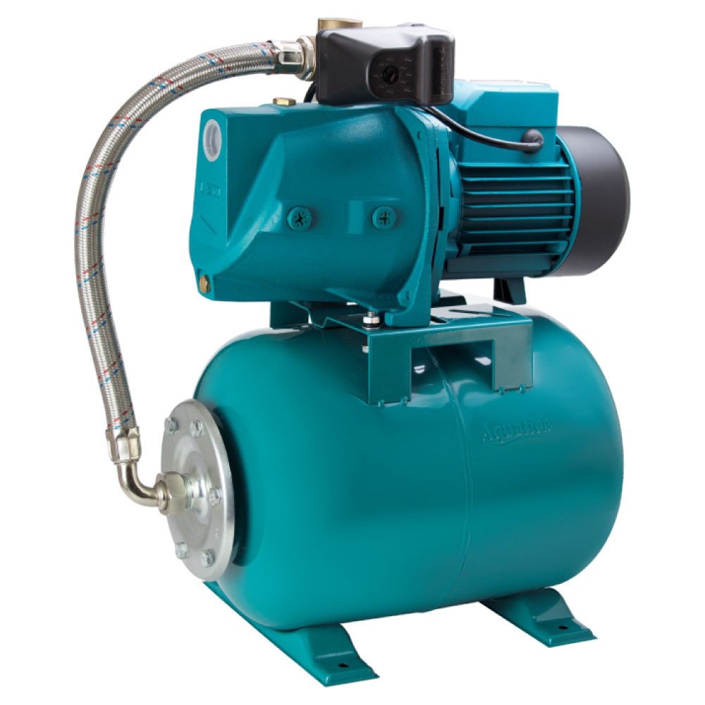 Станция 1.1кВт Hmax 55м Qmax 80л/мин (самовсасывающий насос) 24л AquaticaLEO XJWm/15mA3/UA (775325/24) Ровно - изображение 1