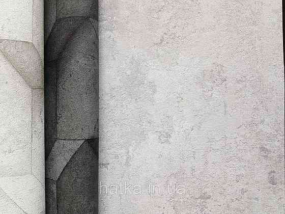 Шпалери вінілові на флізеліні AS creation The Bos 0.53х10 під штукатурку структурні сірі Київ