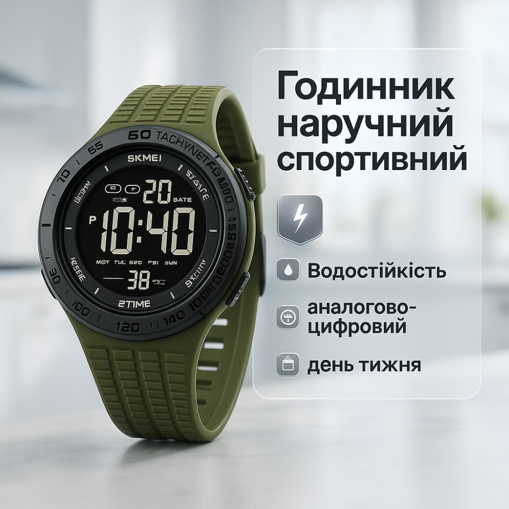 Годинник водонепроникний та протиударний, Годинник кварцовий армійський армійський оригінал IS-91 Львів - фото 4