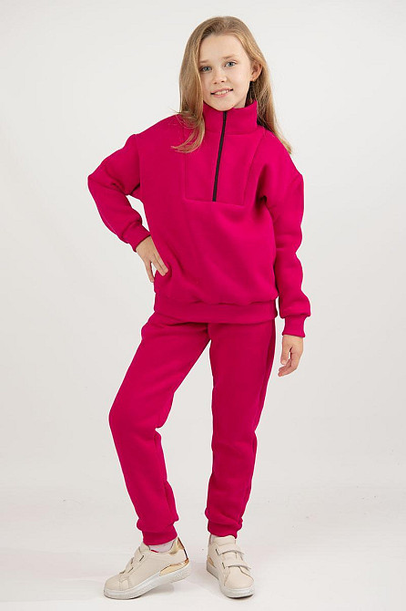 Дитячий теплий костюм для дівчинки, тринитка, топ Київ - фото 1