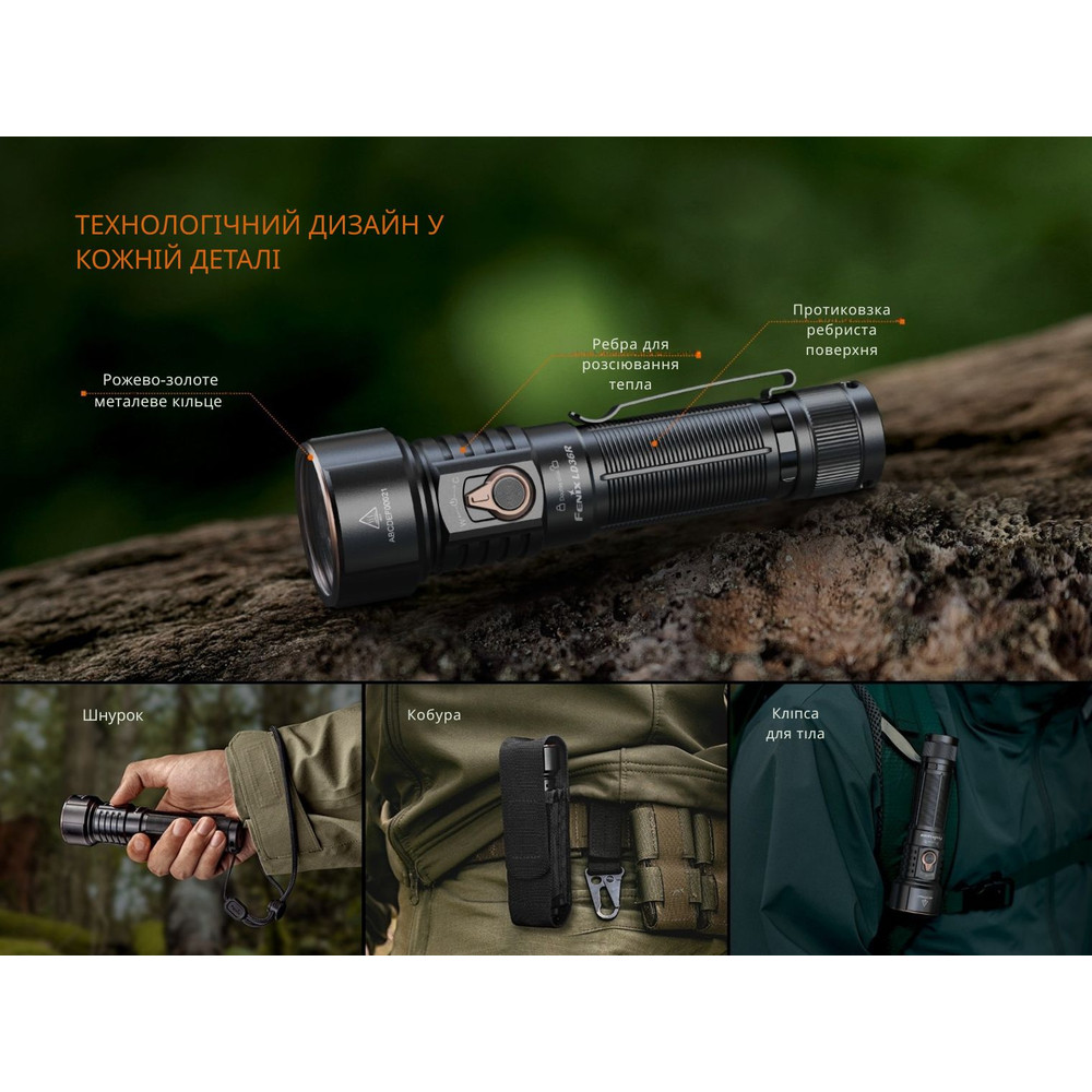 Ліхтар ручний Fenix LD36RFC вогняний камуфляж Київ - фото 19