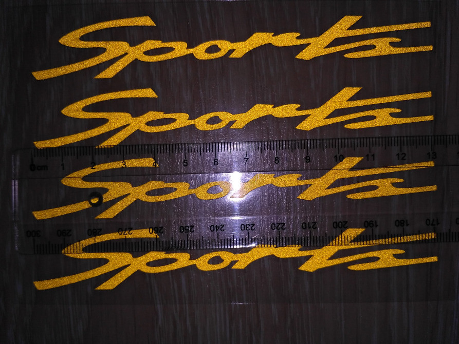 Наклейка на ручки, диски , дворники авто 13.4 см С Киев - изображение 5