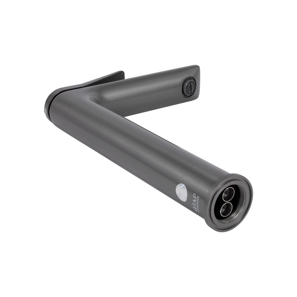 Змішувач для раковини Qtap Presto високий QTPRE269GRP45582 Graphite Київ - фото 6