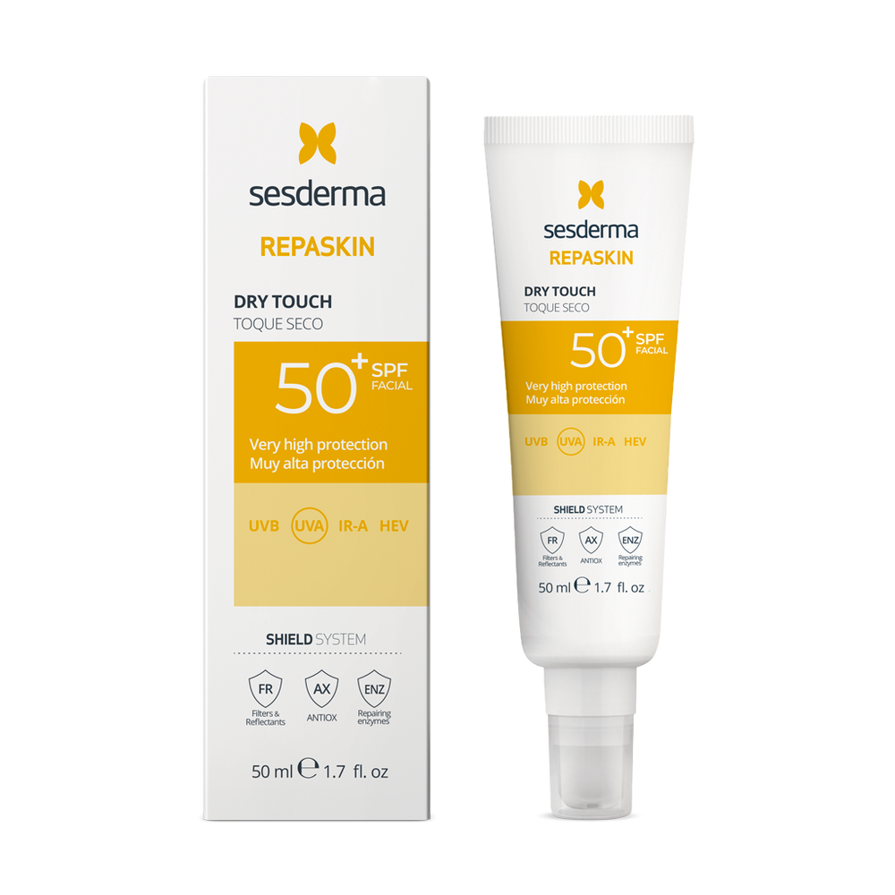Сесдерма Сонцезахисний крем-гель SPF 50 SesDerma Repaskin Dry Touch Facial SPF 50, 50 мл Дніпро - фото 1