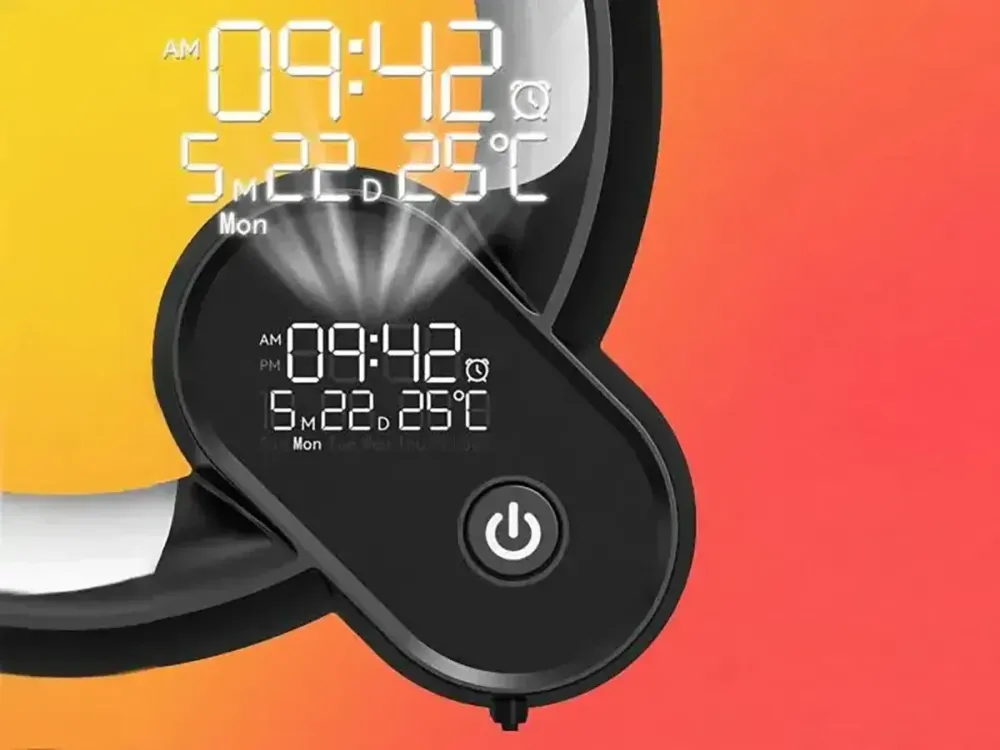 Стильна Лампа-нічник з Bluetooth-колонкою G-Smart HM-2309 з бездротовою зарядкою Одеса - фото 9