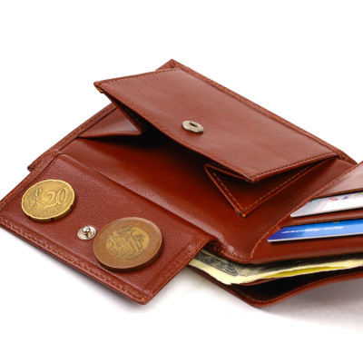 Кошелек Canpellini Из натуральной кожи Коричневое (21780) Винница - изображение 9