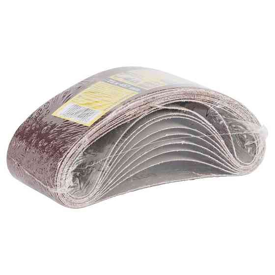 Стрічка шліфувальна нескінченна 75×457мм P100 (10шт) SIGMA (9151101) Рівне