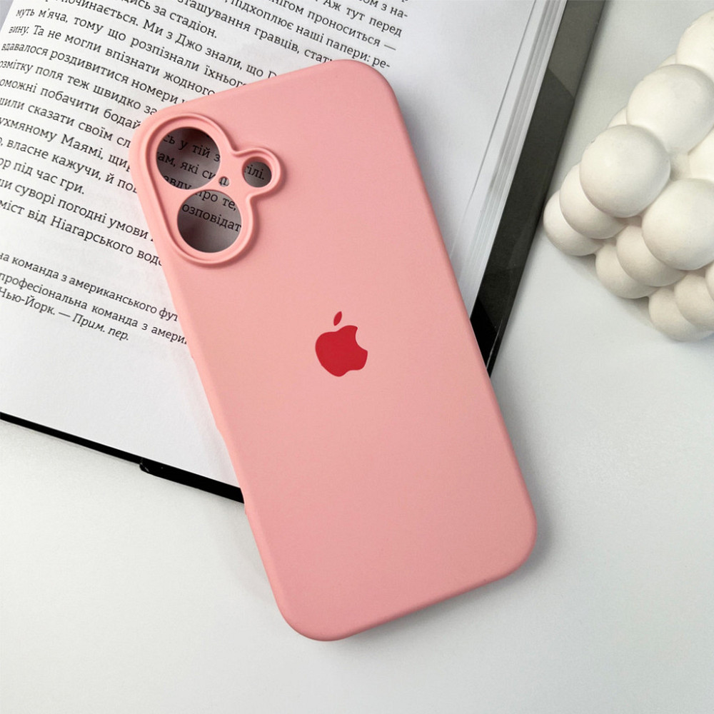 Чохол для смартфона Silicone Full Case AA Camera Protect for Apple iPhone 16 41,Pink Київ - фото 7