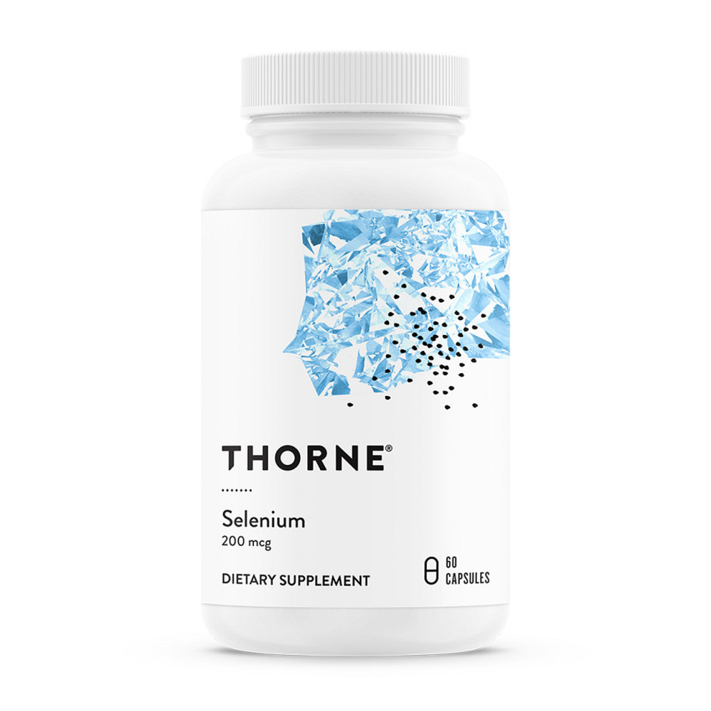 Селен (селенометіонін) Thorne Selenium 200 mcg 60 капс Київ - фото 1