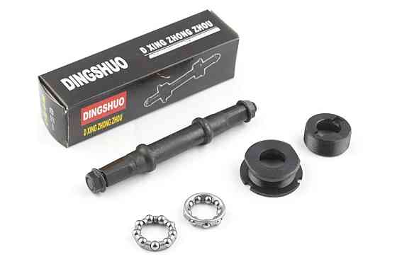 Каретка велосипедная разборная (квадрат под болт) (L-127mm) (горная, в сборе) Мукачево